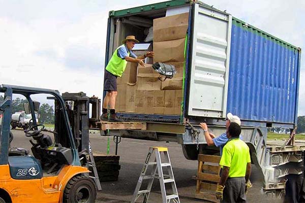 بارگیری و تخلیه بار