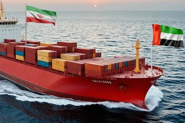 حمل بار کانتینری از بندرعباس به امارات